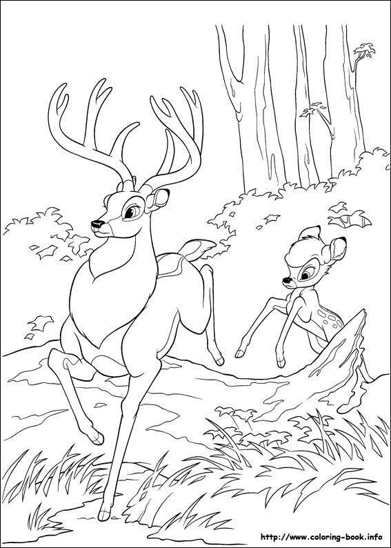 Bambi 2 coloring picture